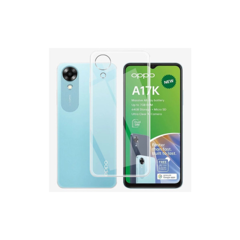Чохол до мобільного телефона BeCover Oppo A17k 4G Transparancy (709301) Чохол до мобільного телефона BeCover Oppo A17k 4G Transparancy (709301)