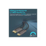 Кабель мультимедійний DisplayPort M to HDMI M 2.0m Promate (prolink-dp200.black) Кабель мультимедійний DisplayPort M to HDMI M 2.0m Promate (prolink-dp200.black)