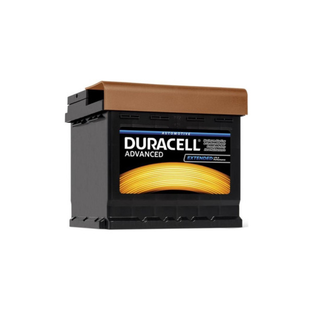 Акумулятор автомобільний Duracell Advanced DA50 50Ah 450A R+ (000915105DC)