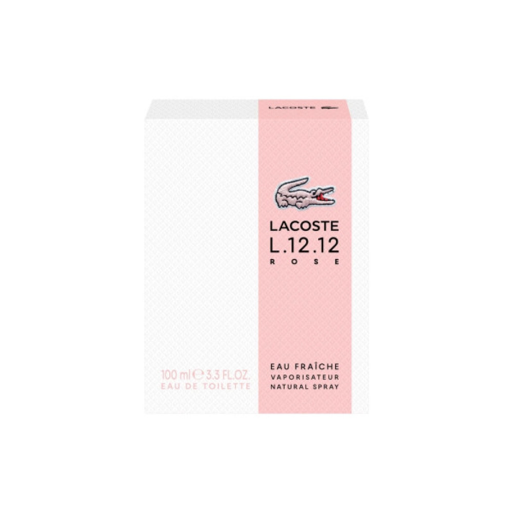 Туалетна вода Lacoste L.12.12 Rose Eau Fraiche 100 мл (3386460149242)