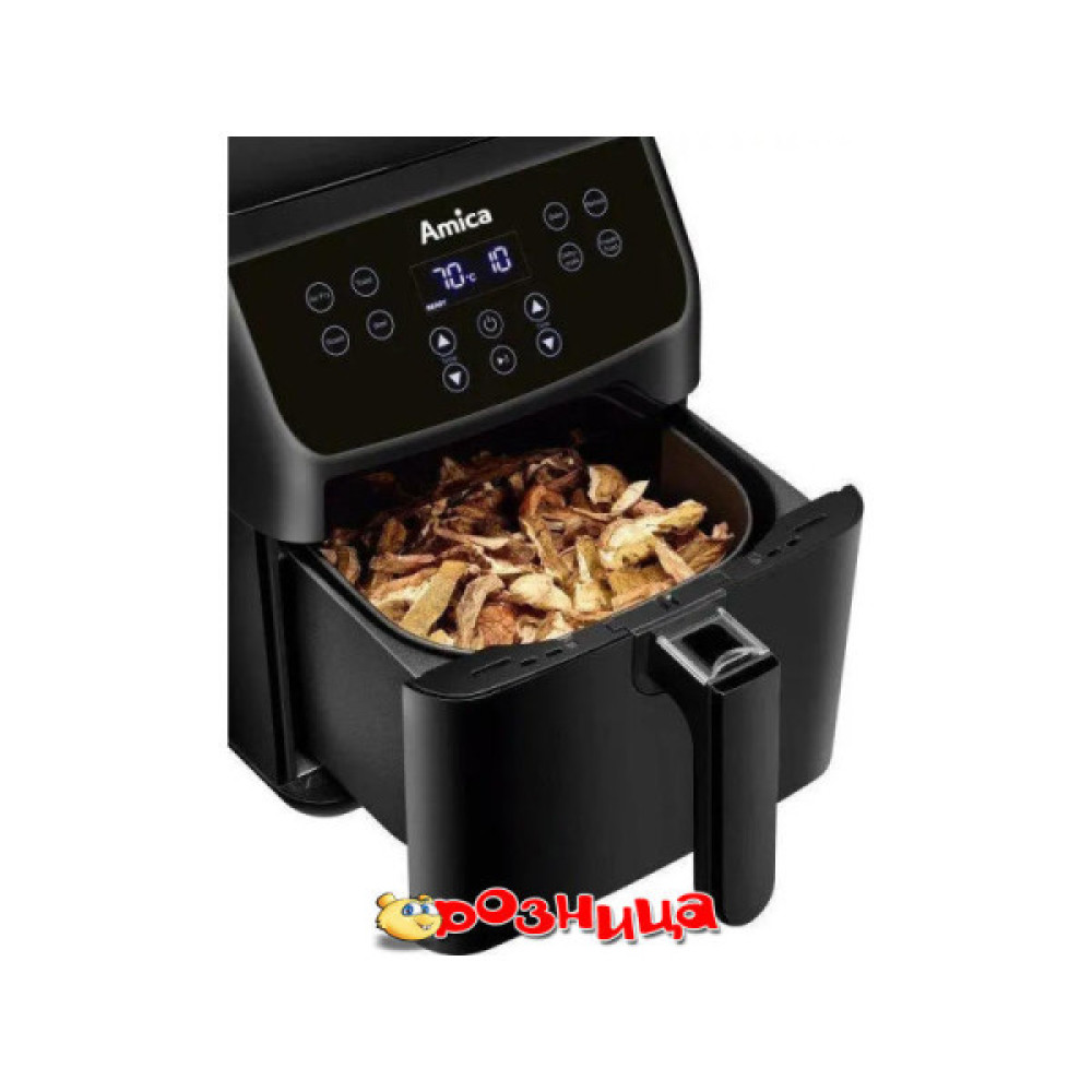 Мультипіч Amica 1850Вт, чаша-5.5л, сенсорне управл., 8 авто. программ, пластик, чорний