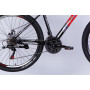 Велосипед Space 27.5" MARS DD FR рама-17" ST 2026 червоно-чорний (OPS-SP-27.5-067)