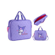 Сумка дитяча Kite A4,Kuromi., 589-2 шкільна, текстильна (HK25-589-2)