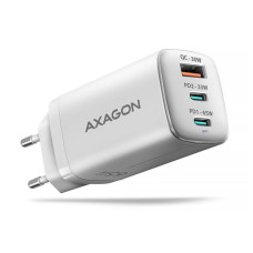 Зарядний пристрій AXAGON 1xUSB + 2xUSB-C 65W QC4+ PD3.0 PPS white (ACU-DPQ65W)
