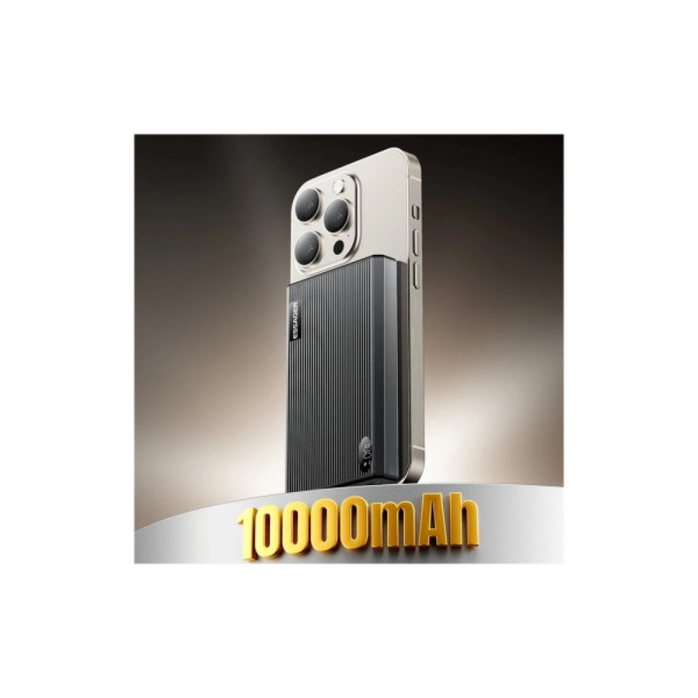 Батарея універсальна Essager 10000mAh Shining magnetic 20W PD QC/3.0 (EDY1W-SY0G-Z)
