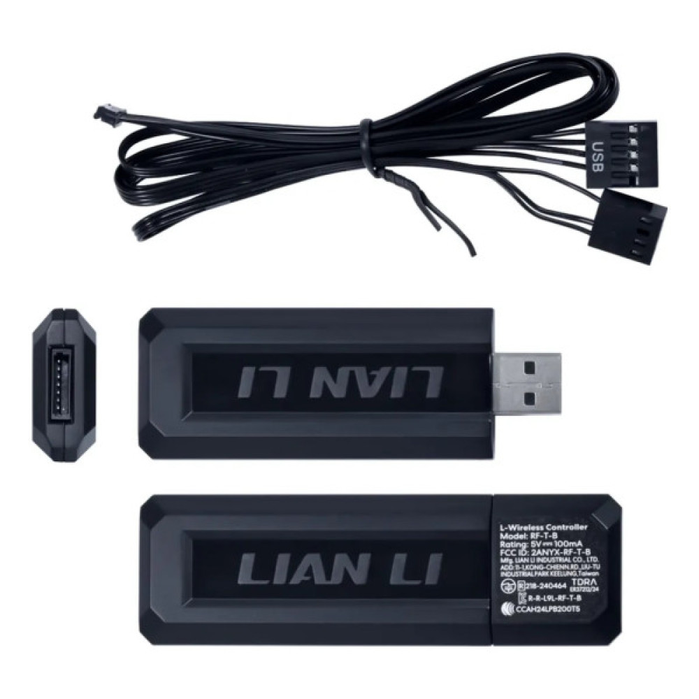 Кулер до корпусу Lian Li Uni Fan SL-INF WIRELESS 120-3, Black (G99.12SLIN1W3B.00)
