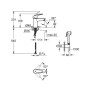 Змішувач Grohe Eurosmart (23124003)