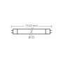 Лампочка Videx LED T8 24W 1.5M 4000K 185-265V матова (VLE-T8-24154) Лампочка Videx LED T8 24W 1.5M 4000K 185-265V матова (VLE-T8-24154)