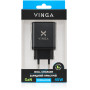 Зарядний пристрій Vinga 2xUSB-C + USB-A Display 45W (VCR45ACCDB)