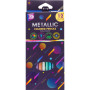 Олівці кольорові Cool For School Metallic 12 кольорів (CF15168) Олівці кольорові Cool For School Metallic 12 кольорів (CF15168)