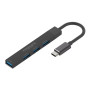 Концентратор Promate USB Hub 4 ports litehub-4.black (litehub-4.black) Концентратор Promate USB Hub 4 ports litehub-4.black (litehub-4.black)