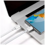 Дата кабель USB-C to USB-C 1.0m 100W white Baseus (CATYS-B02) Дата кабель USB-C to USB-C 1.0m 100W white Baseus (CATYS-B02)