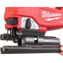 Лобзик акумуляторний Milwaukee M18 FJS-0X 18В 3500об/хв хід 25мм кейс 2.9кг без АКБ та ЗП