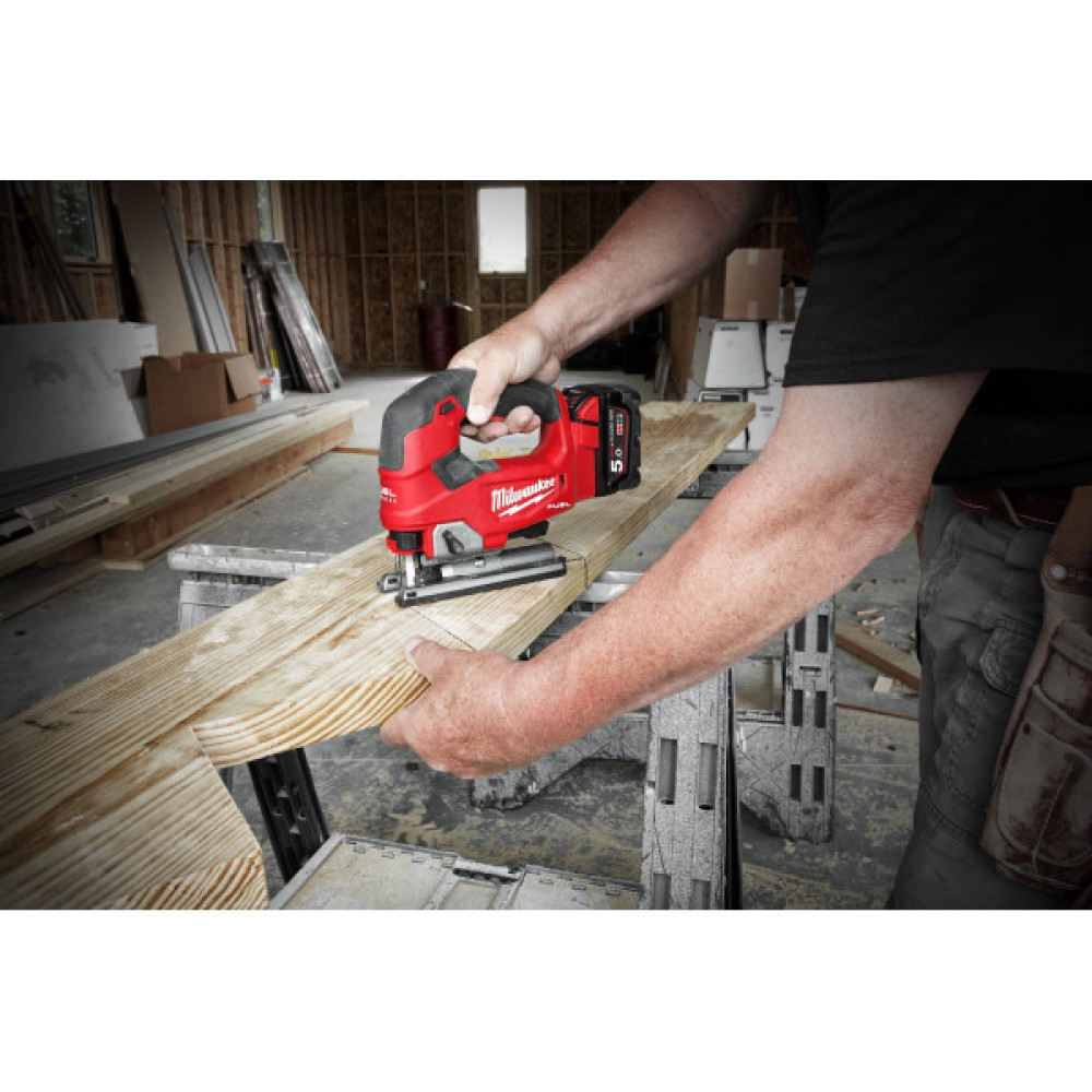Лобзик акумуляторний Milwaukee M18 FJS-0X 18В 3500об/хв хід 25мм кейс 2.9кг без АКБ та ЗП
