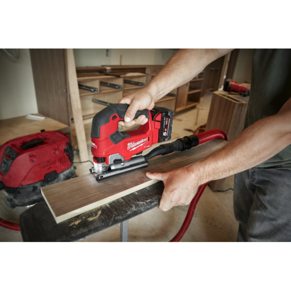 Лобзик акумуляторний Milwaukee M18 FJS-0X 18В 3500об/хв хід 25мм кейс 2.9кг без АКБ та ЗП