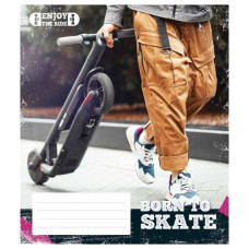 Зошит Школярик Enjoy the ride 48 аркушів клітинка (048-3317K)