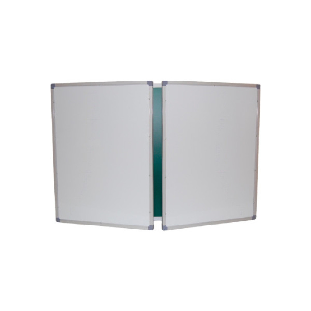 Шкільна дошка Sector офісна, комбінована, магнітна, крейдяно-маркерна 300 х 100 см (КМ3010)