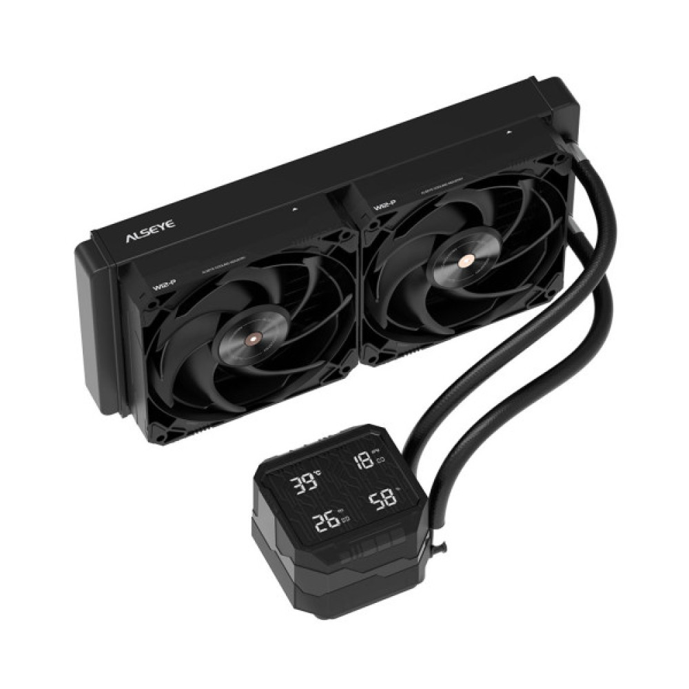 Система рідинного охолодження Alseye Q240 Plus(Black) (AS.02.11.0021)