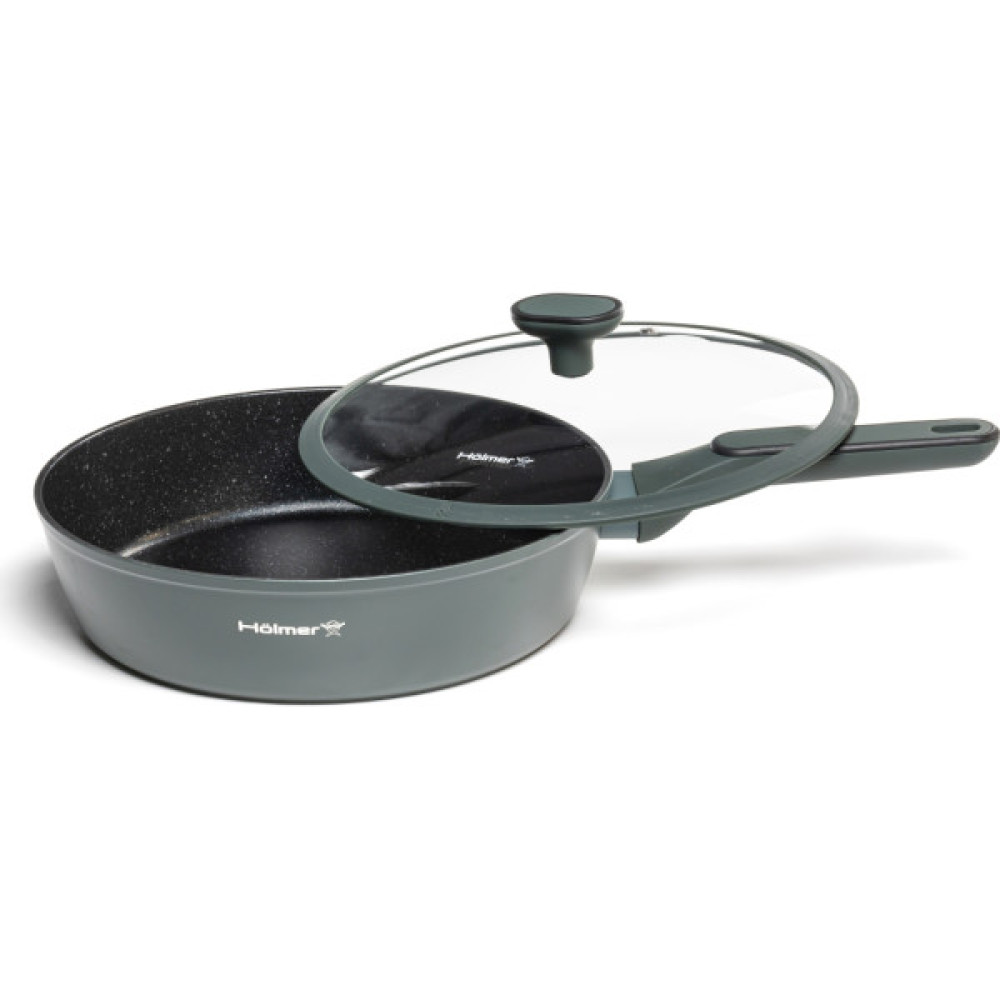 Сотейник Hölmer Modern кований з кришкою 28 см (DF-42828-FAGSL Modern)