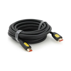 Кабель мультимедійний HDMI M to HDMI M 5.0m V2.0 4K UHD black VEGGIEG (YT-HDMI(M)/(M)HA-5/19714) Кабель мультимедійний HDMI M to HDMI M 5.0m V2.0 4K UHD black VEGGIEG (YT-HDMI(M)/(M)HA-5/19714)