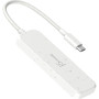 Концентратор J5create USB-C to 4xUSB-C 3.2 10Gbps white (JCH345EW-N)