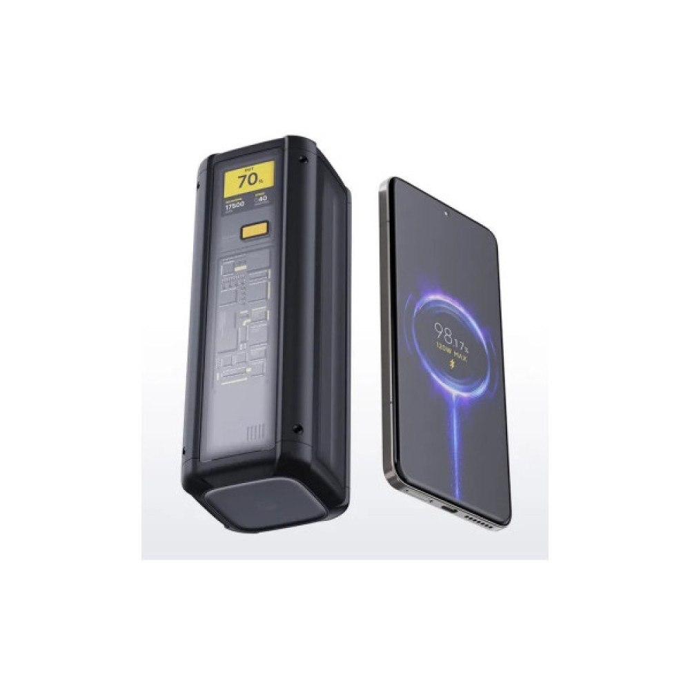 Батарея універсальна Xiaomi 25000mAh 212W HyperCharge Black (BHR9970GL)