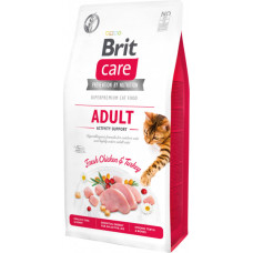 Сухий корм для кішок Brit Care Cat GF Adult Activity Support 7 кг (8595602540815)