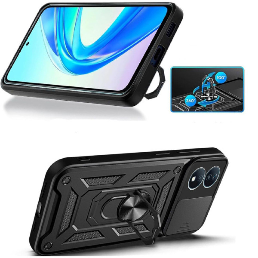 Чохол до мобільного телефона BeCover Military Honor X7b Black (710998) Чохол до мобільного телефона BeCover Military Honor X7b Black (710998)