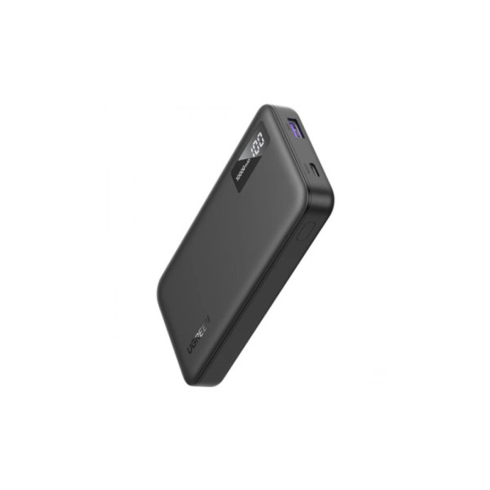 Батарея універсальна Ugreen 10000mAh 20W PD, QC/3.0, USB-A, USB-C Black (PB311) (25742)