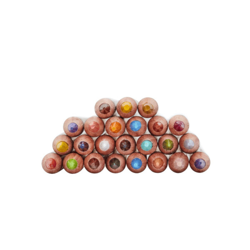 Олівці кольорові Derwent Chromaflow 24 кол. у металевому пеналі (5028252616133)