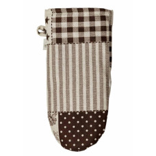 Кухонна прихватка Прованс Рукавичка Печворк коричневий Господиня (031510)