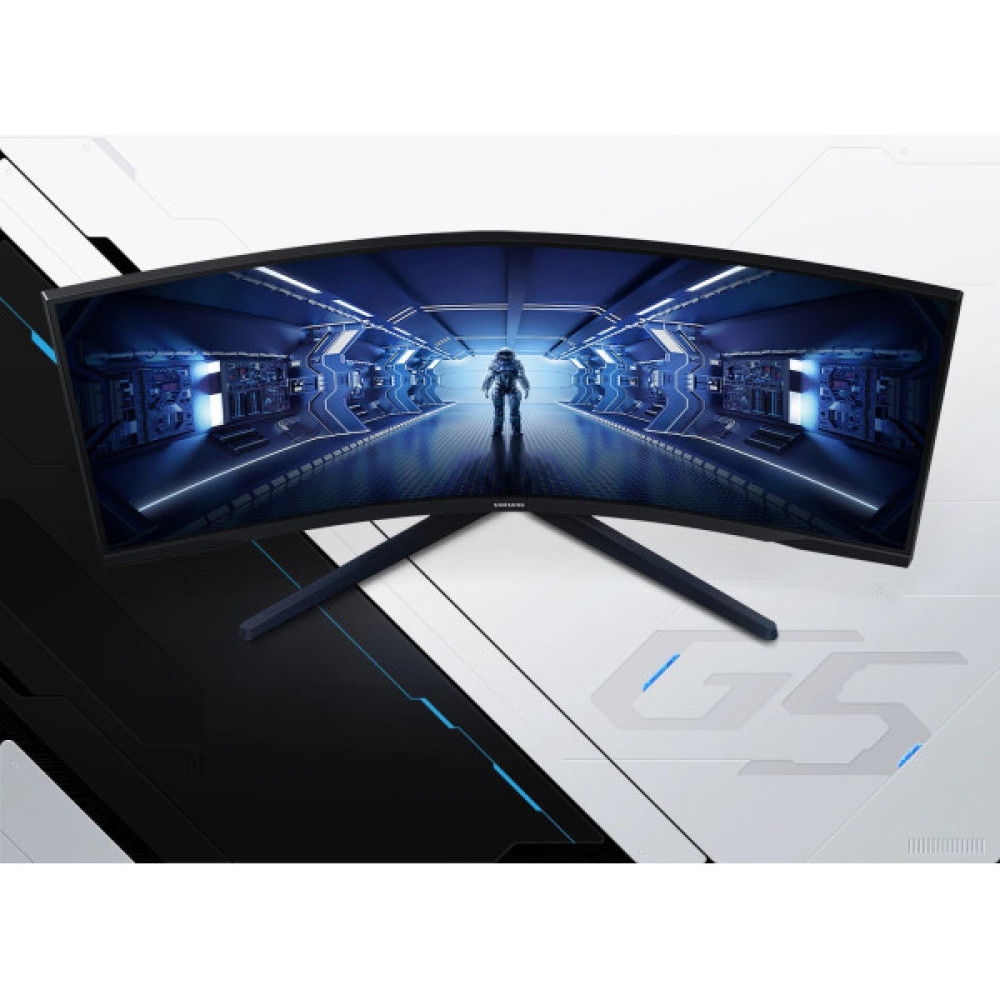 Монітор Samsung 34" Odyssey G5 C34G55TWW D-Sub, 2xHDMI, DP, VA, 3440x1440, 21:9, 165Hz, 1ms, CURVED