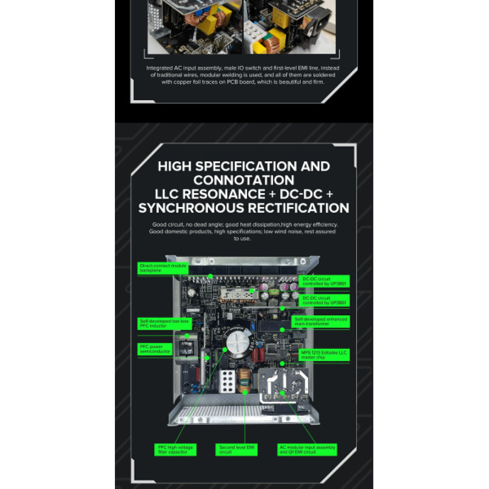 GAMEMAX GX-1050 PRO WT (ATX3.0PCIe5.0)
