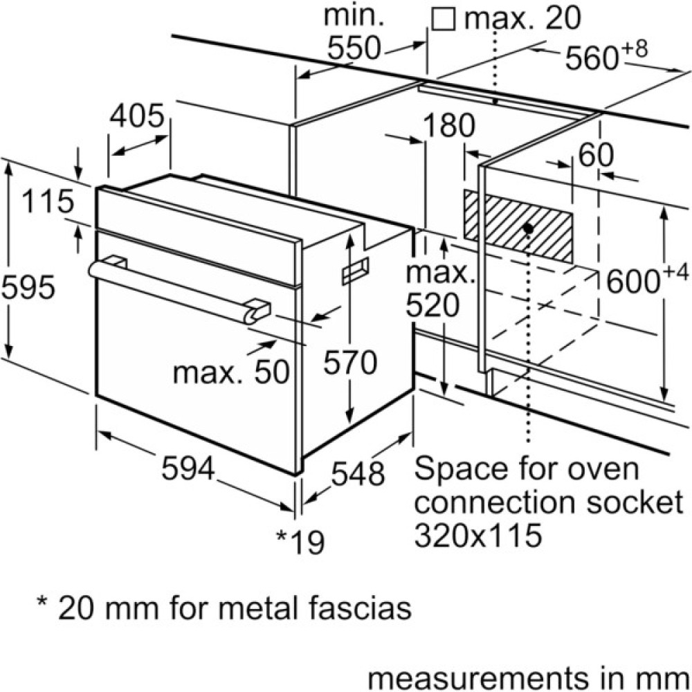 Духова шафа Bosch HBJ558YW3Q