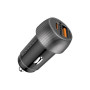 Зарядний пристрій Promate drivegear-pd33 USB-C PD33W + USB-A QC3.0 Black (drivegear-pd33) Зарядний пристрій Promate drivegear-pd33 USB-C PD33W + USB-A QC3.0 Black (drivegear-pd33)