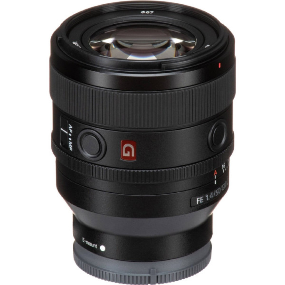 Об'єктив Sony 50mm f/1.4 GM for NEX FF (SEL50F14GM.SYX)