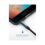 Кабель мультимедійний 3.5mm M to 3.5mm F 1.0m AV118 blue Ugreen (40673) Кабель мультимедійний 3.5mm M to 3.5mm F 1.0m AV118 blue Ugreen (40673)