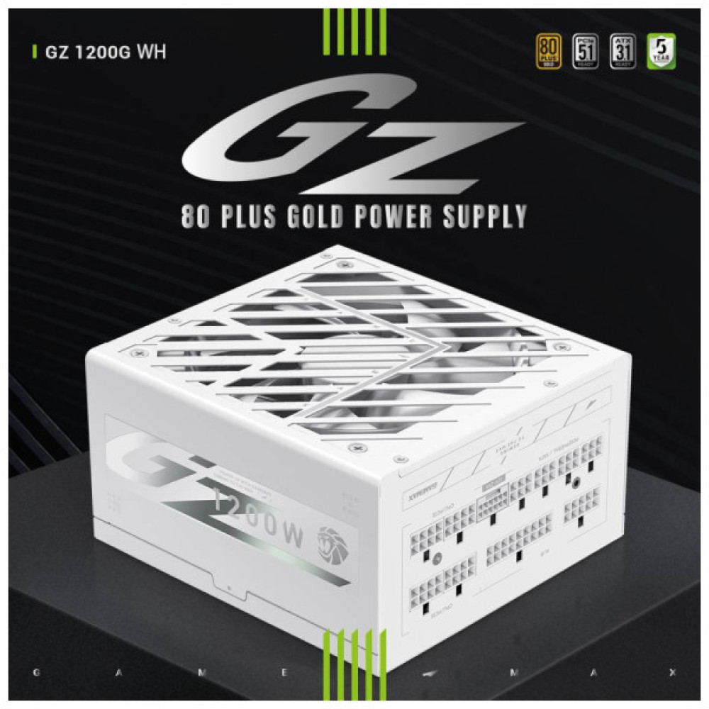 Блок живлення Gamemax 1200W (GZ 1200G WH)
