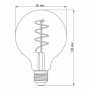 Лампочка Videx Filament G95FASD 5W E27 2200K 220V (VL-G95FASD-05272) Лампочка Videx Filament G95FASD 5W E27 2200K 220V (VL-G95FASD-05272)