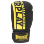 Боксерські рукавички PowerPlay 3086 Matt Challenger Чорно-Жовті 14 унцій (PP_3086_14oz_Bl/Yellow)