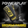 Боксерські рукавички PowerPlay 3086 Matt Challenger Чорно-Жовті 14 унцій (PP_3086_14oz_Bl/Yellow)