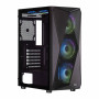 Корпус 2E GAMING Aruba G3313B, без БЖ 1xUSB3.0, 2xUSB2.0, 5x120мм ARGB, VGA 300мм, LCS ready, HUB, TG Side Panel, ATX, чорний