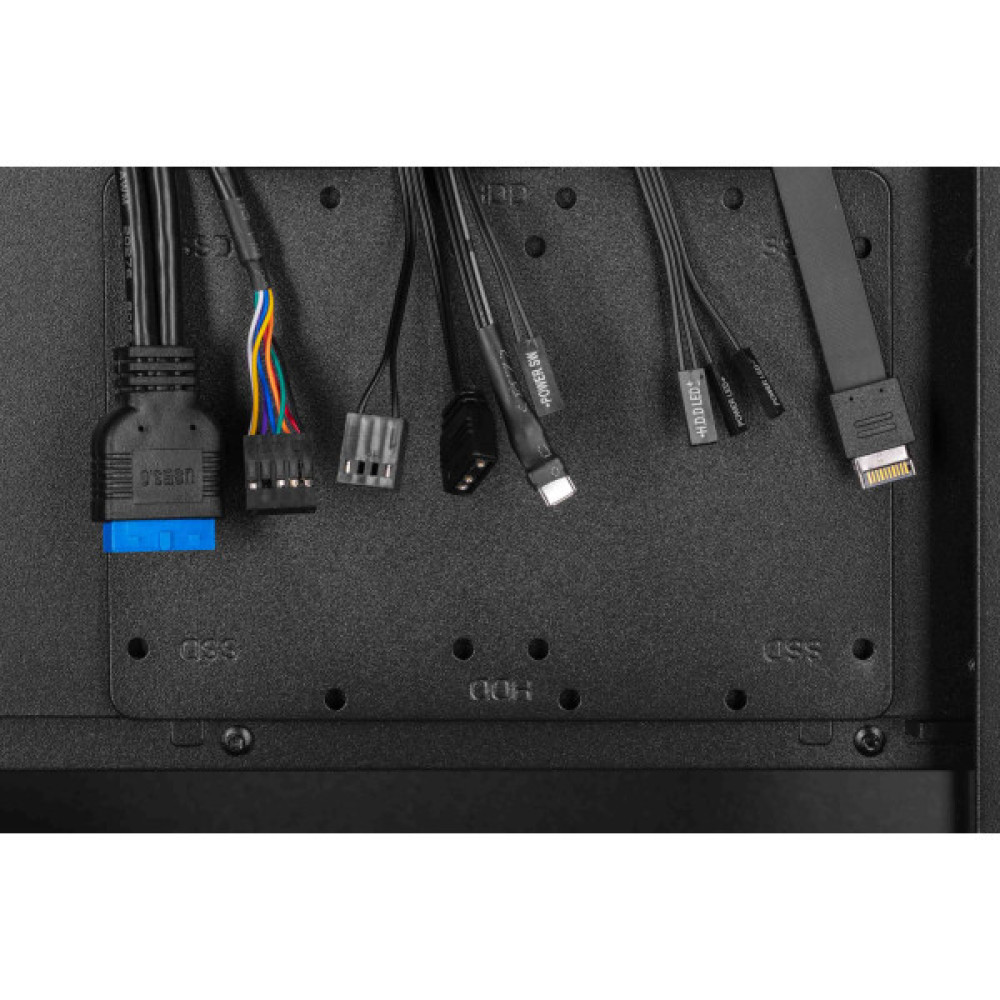 Корпус 2E GAMING Contego Neo GW05 без БЖ 2xUSB3.0, 1xUSBType-C, 2x200мм, ARGB, 3x120мм ARGB, VGA 380мм, LCS ready, контролер з пультом, TG Side Panel, EATX, чорний