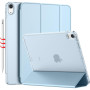 Чохол до планшета BeCover Tri Fold Hard Apple iPad Air 5 (2022) 10.9" Light Blue (709663) Чохол до планшета BeCover Tri Fold Hard Apple iPad Air 5 (2022) 10.9" Light Blue (709663)