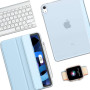 Чохол до планшета BeCover Tri Fold Hard Apple iPad Air 5 (2022) 10.9" Light Blue (709663) Чохол до планшета BeCover Tri Fold Hard Apple iPad Air 5 (2022) 10.9" Light Blue (709663)