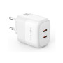 Зарядний пристрій XO L140 35W 2xUSB-C PD White (L140_White) Зарядний пристрій XO L140 35W 2xUSB-C PD White (L140_White)