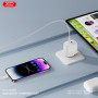 Зарядний пристрій XO L140 35W 2xUSB-C PD White (L140_White) Зарядний пристрій XO L140 35W 2xUSB-C PD White (L140_White)