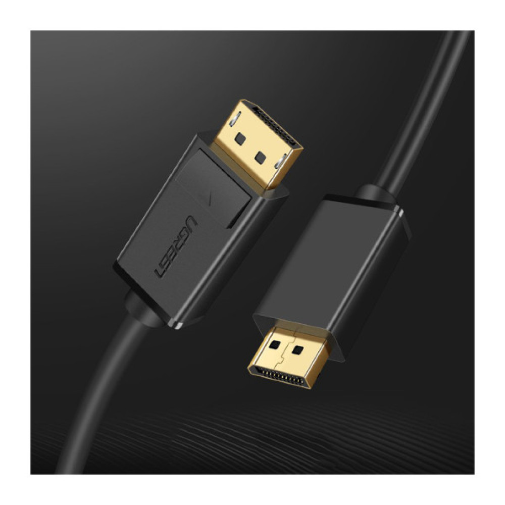 Кабель мультимедійний DisplayPort M to DisplayPort M 1.5m DP102 black Ugreen (10245) Кабель мультимедійний DisplayPort M to DisplayPort M 1.5m DP102 black Ugreen (10245)