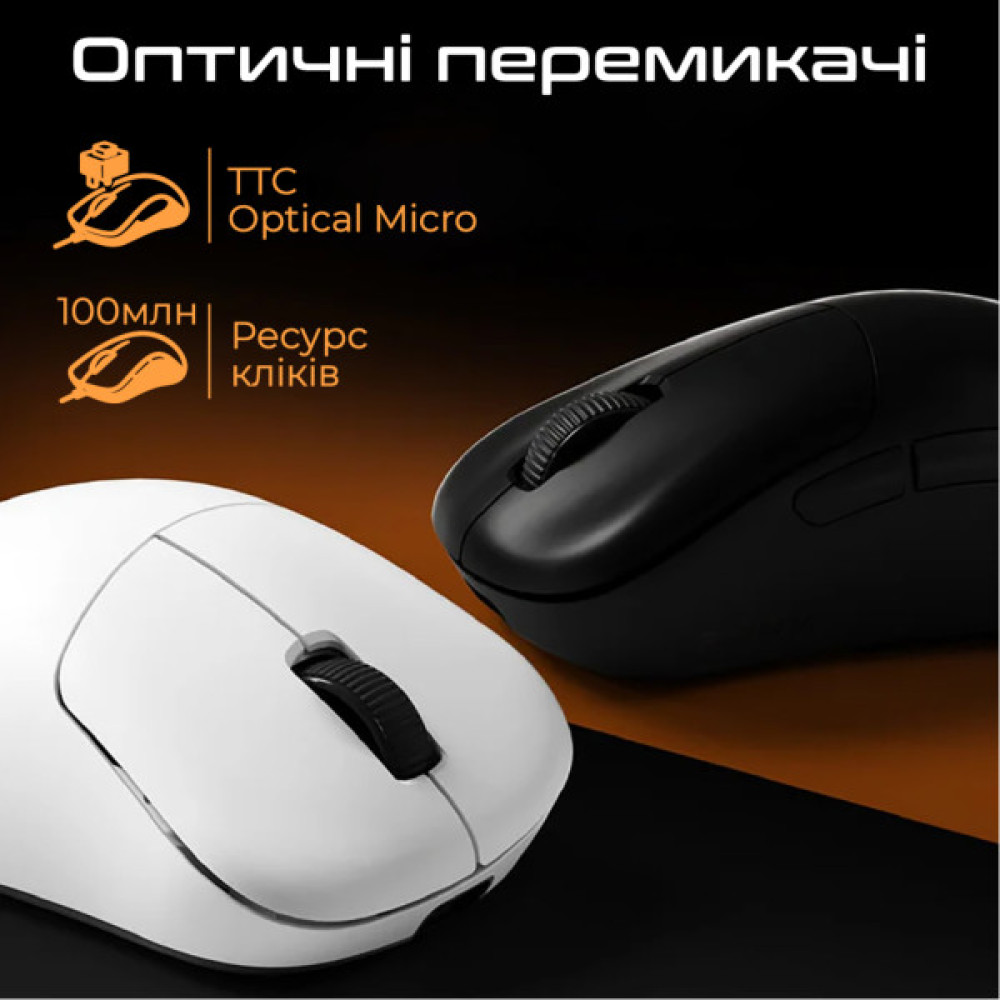 Мишка RAWM ER21Pro Wireless White (ER21PRO.white)