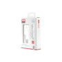 Зарядний пристрій XO L37 2.1A/1USB + cable Lightning White (L37i-WH)